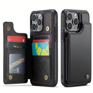 iphone 17 pro max Portemonnee en Kaarthouder zwart