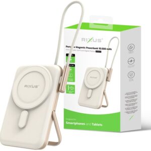 RiXus Portable magnetic powerbank 10000 mAh