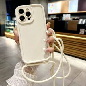 Telefoonhoesje voor iPhone 16 pro wit