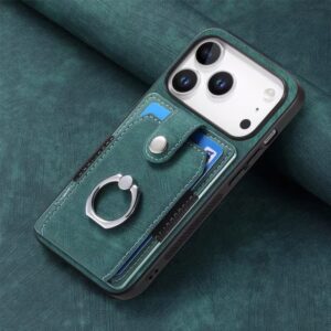 iphone 17 pro Multi-Card Slot Hoesje groen