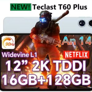 Teclast T60 Plus 12 inch TDDI 90Hz 2K scherm 2000x1200 Android